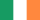 Irish flag, indicating that this film was made in Ireland.