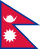 Nepalese flag, indicating that this film was made in Nepal.