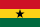 Ghanian flag, indicating that this film was made in Ghana.