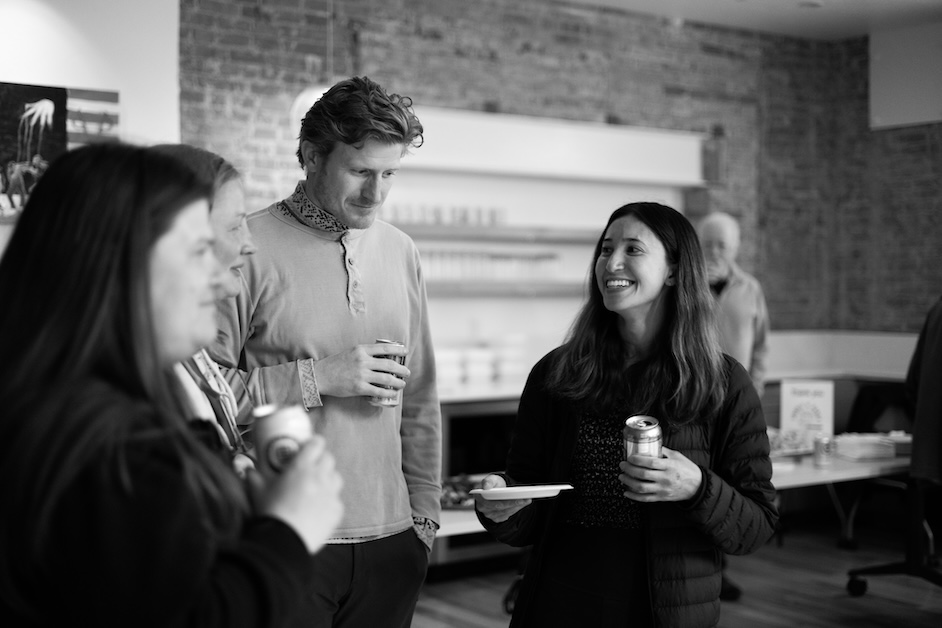 Image of people at a party.