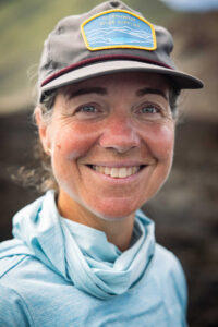 Person smiling at camera.