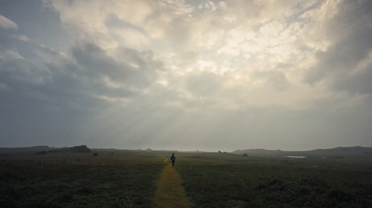 Gig sky and grass lands.
