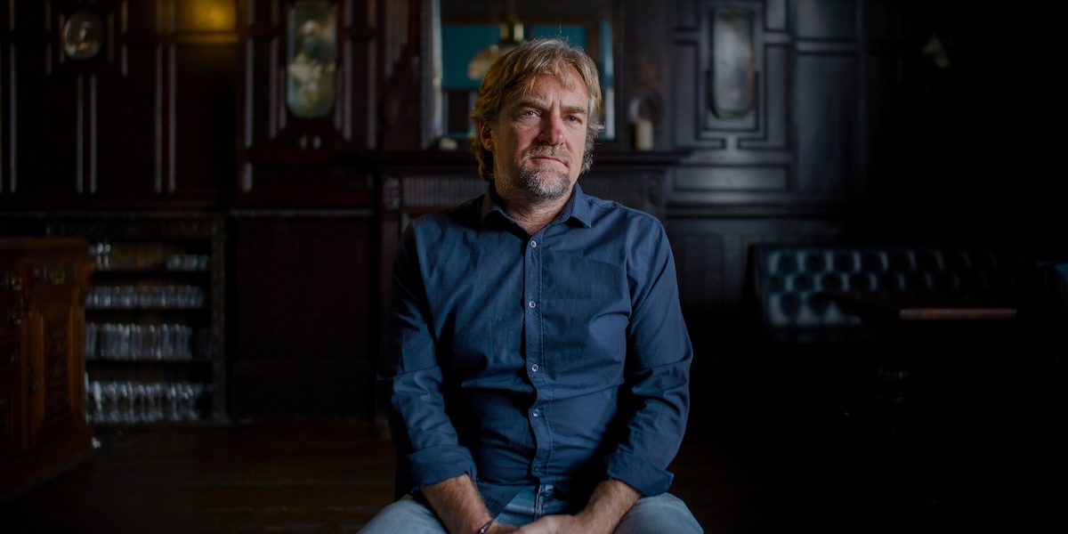 Person sitting in chair.