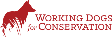 Logo for Working Dogs of Conservation.