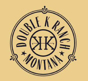 Logo for Double K ranch.