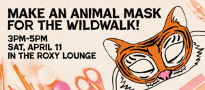 Poster for making a mask event.